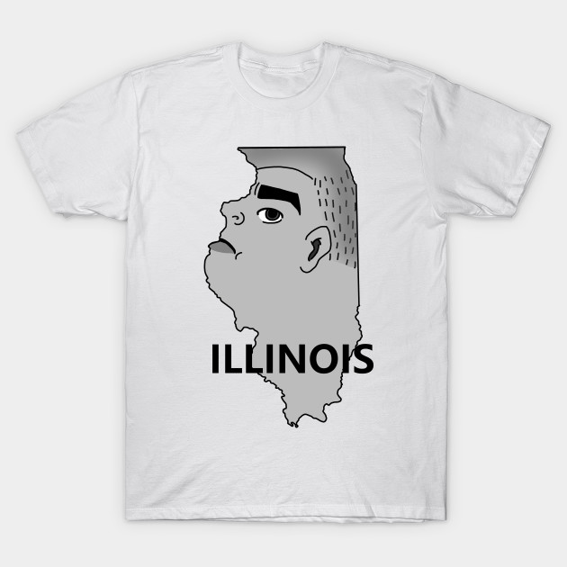 A funny map of Illinois 2